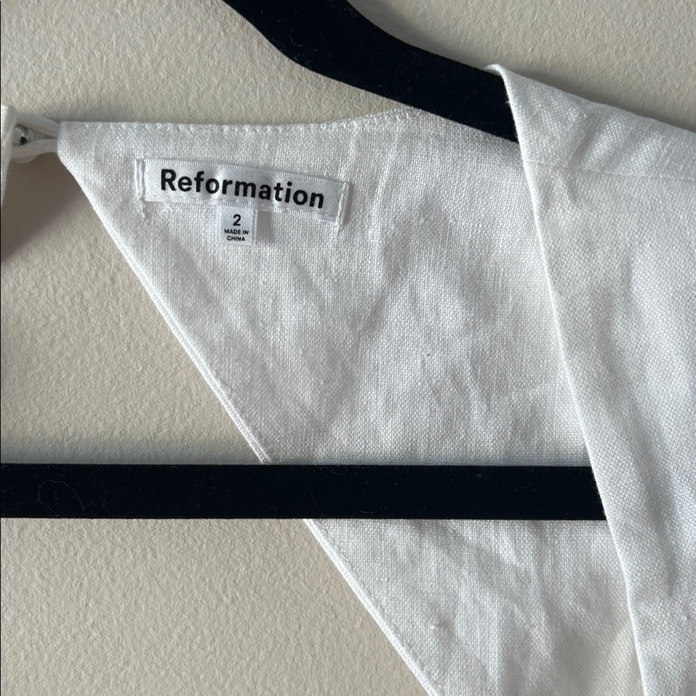 Reformation Cora Linen Top - Picture 4 of 8